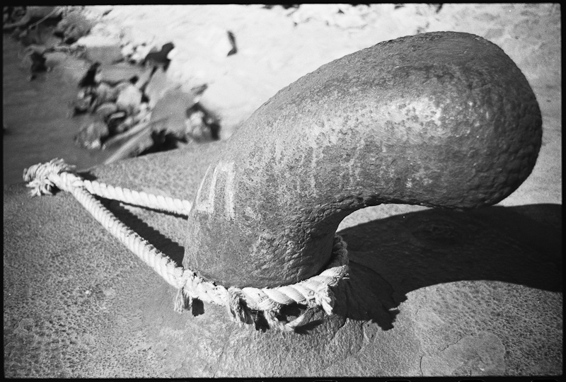 Bollard in the Puerto Buceo - 1976 