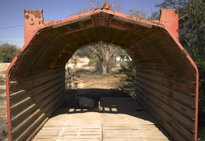 Orange tunnel, Sde Boker - 2009